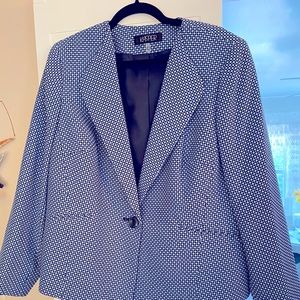 Kasper New French Blue/ Navy Jacket with Tags